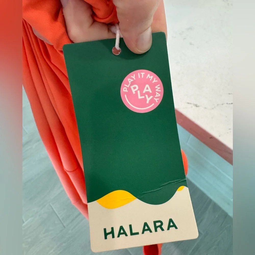 HALARA Breezeful Racerback Side Pocket High Low Flowy Midi Quick Dry Small NWT - Picture 9 of 9